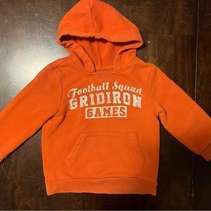 Toddler boys The Children’s Place orange hoodie. Size 4t.